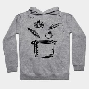 Retro Vegetable Soup Hoodie